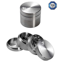 Black Leaf Edelstahl-Grinder 4-teilig - 33mm