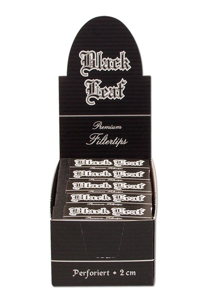 Black Leaf Filtertips schmal perforiert