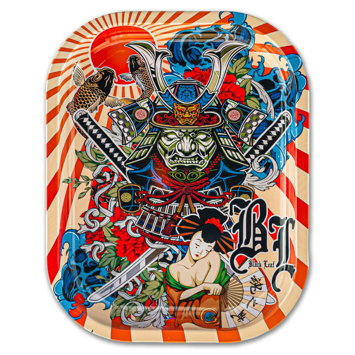 Black Leaf Ronin und Geisha Rolling Tray