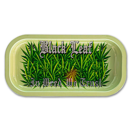 Black Leaf In Weed We Trust Mixing Tray