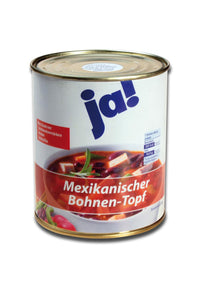 Versteckdose groß 750 ml, Bohnentopf