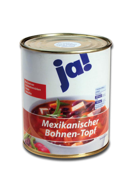 Versteckdose groß 750 ml, Bohnentopf