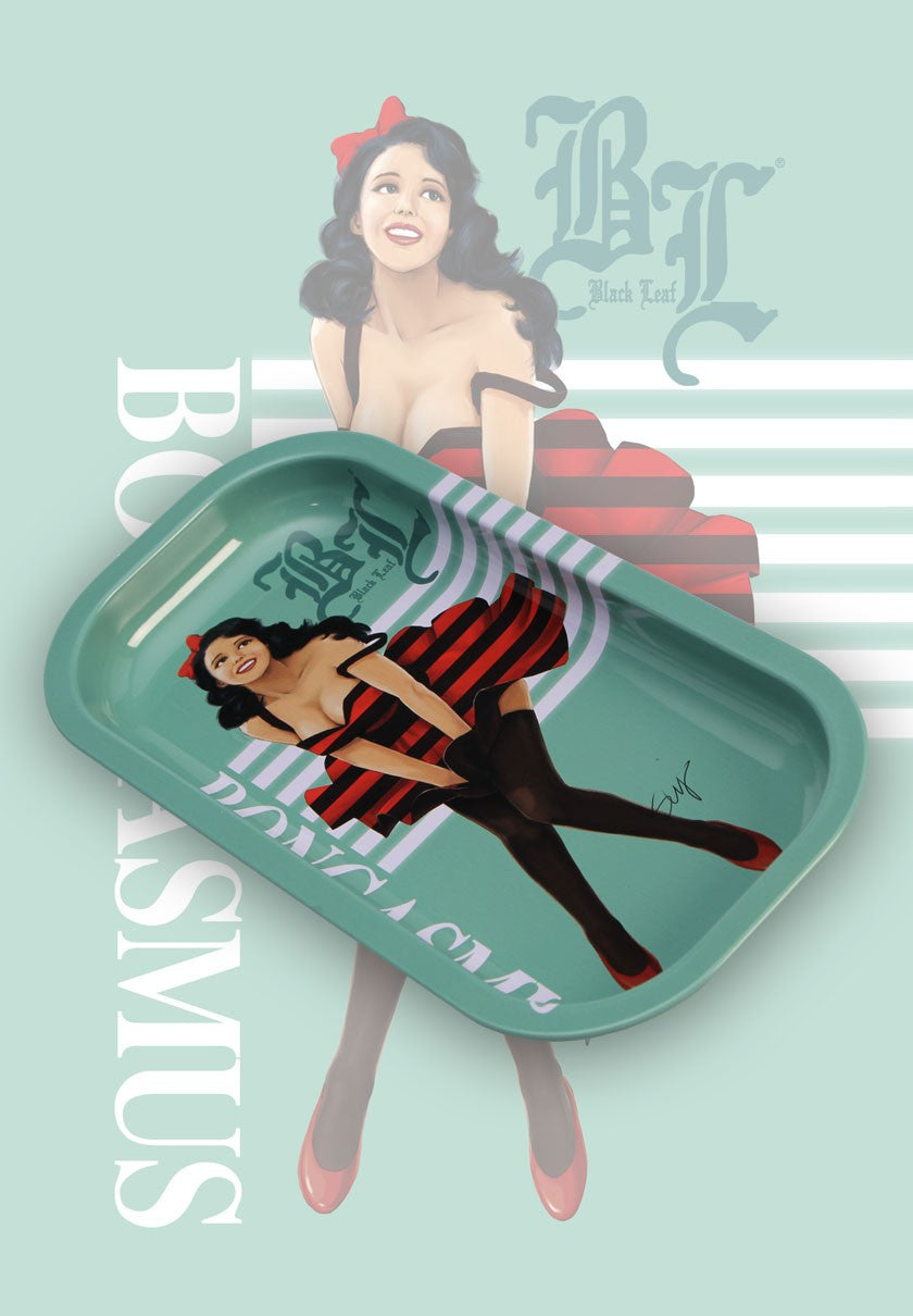 Black Leaf Bongasmus Mixing Tray