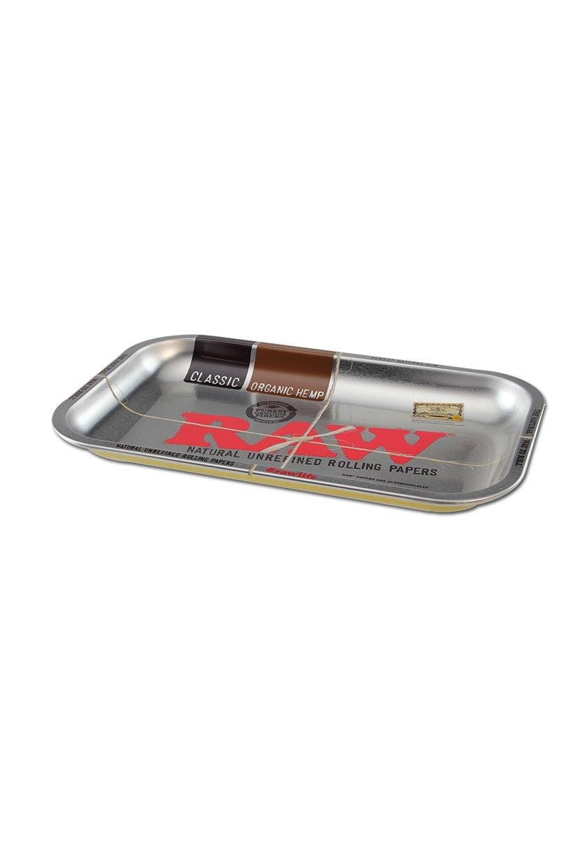 RAW Metal Rolling Tray S silber