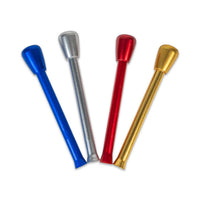 Röhrchen mit Kopf – Aluminium Snorter/Sniffer
