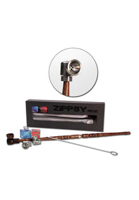 Zippsy Pipe Set mit 2 Metallköpfen