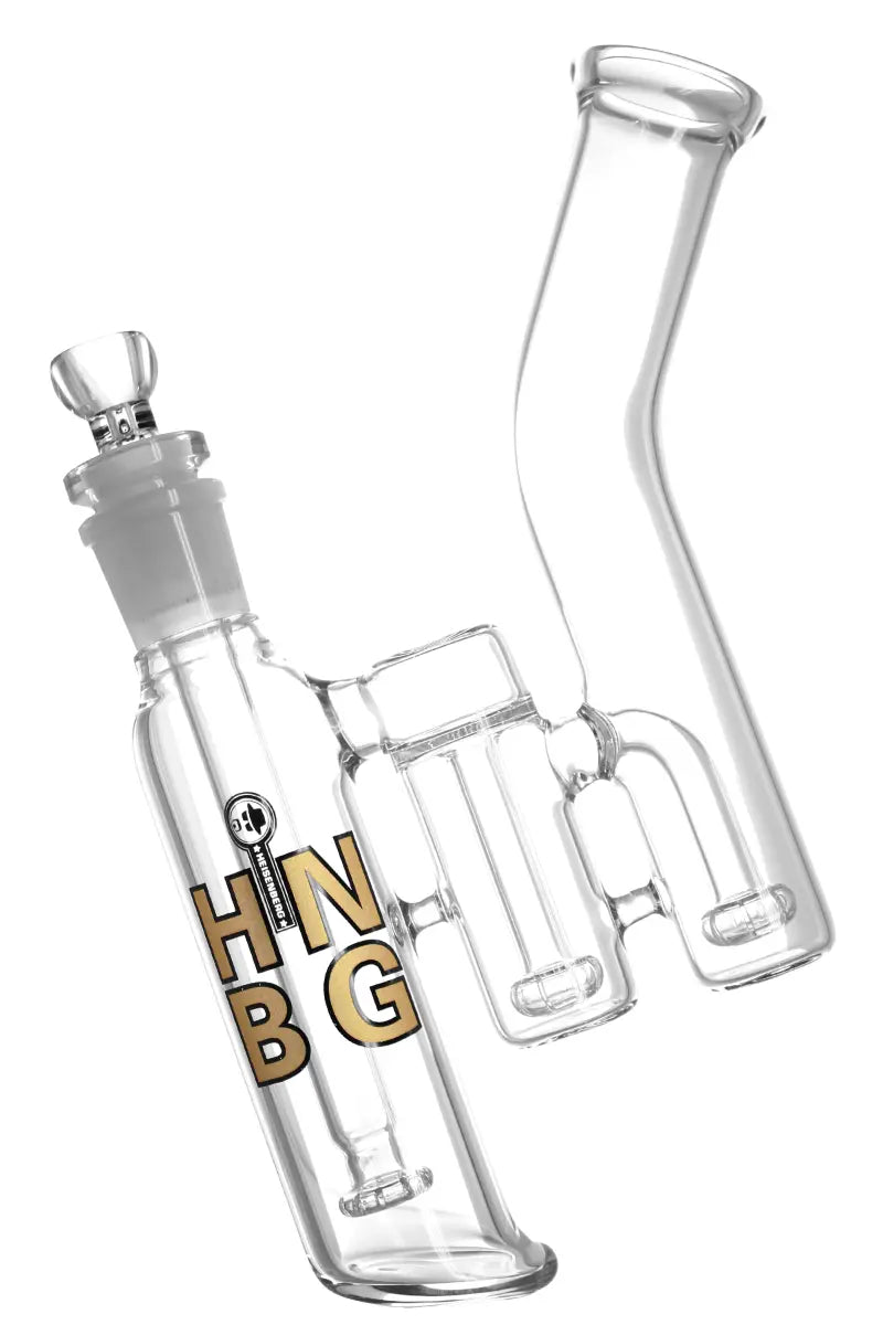 Triple Double Bubble Bong Heisenberg Gold