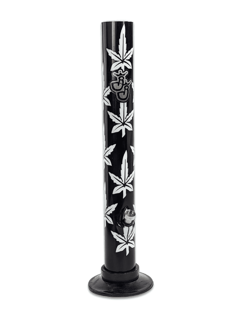 Jelly Joker Acrylbong AWP05002 – Rückseite mit Kickloch für kontrolliertes Ziehen