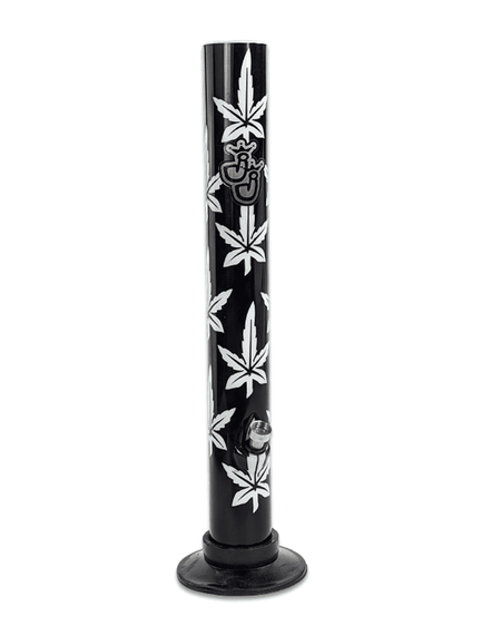 Jelly Joker Acrylbong AWP05002 – Rückseite mit Kickloch für kontrolliertes Ziehen