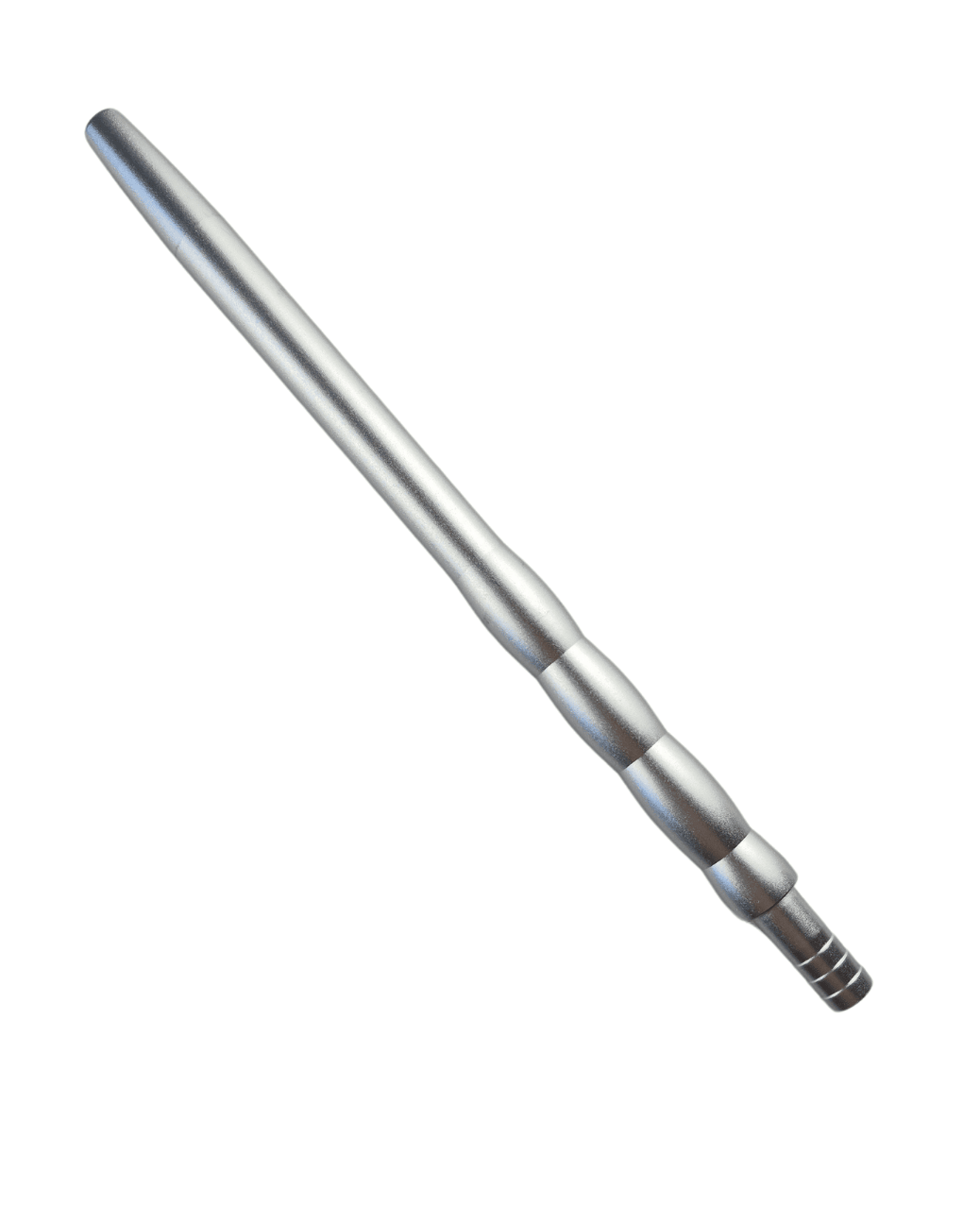 Aladin Shisha Mundstück - Wave 30cm - Silber