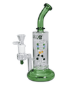 Nahaufnahme der Turbo Disc im BLAZE Bubbler DNA, doppelhelixförmig und drehbar