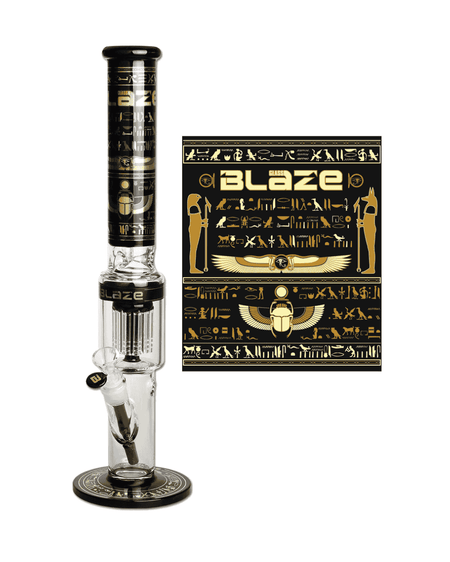 Icebong von BLAZE mit ägyptischem Print & 18,8 mm Schliff