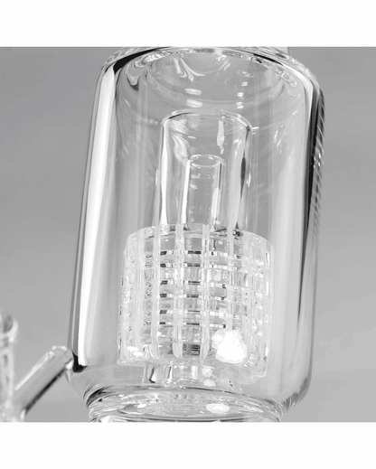 BLAZE Icebong Ice vs. Fire mit Stopfen und markantem Blaze Logo, hochwertig verarbeitetes Borosilikatglas.