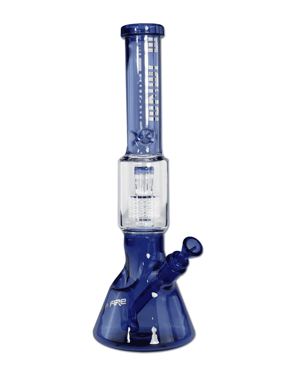 BLAZE Icebong Ice vs. Fire mit integriertem Fach für Feuerzeuge der Größe 25x11mm, praktisch und funktional.
