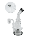 Detailaufnahme des Kegdiffusors der BLAZE Recyclebong, ideal für Kräuter und Öl