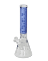 Stabile Standfläche der BLAZE Sandblazer Beaker Bong Ice mit 135mm Durchmesser für sicheren Stand