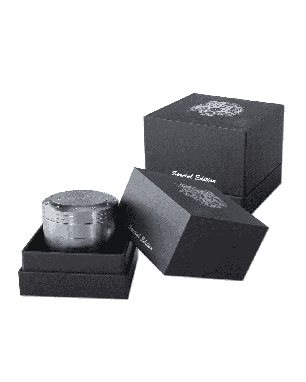 Nahaufnahme der hart anodisierten Diamantschliff Zähne des BL Deep Engraving Grinder