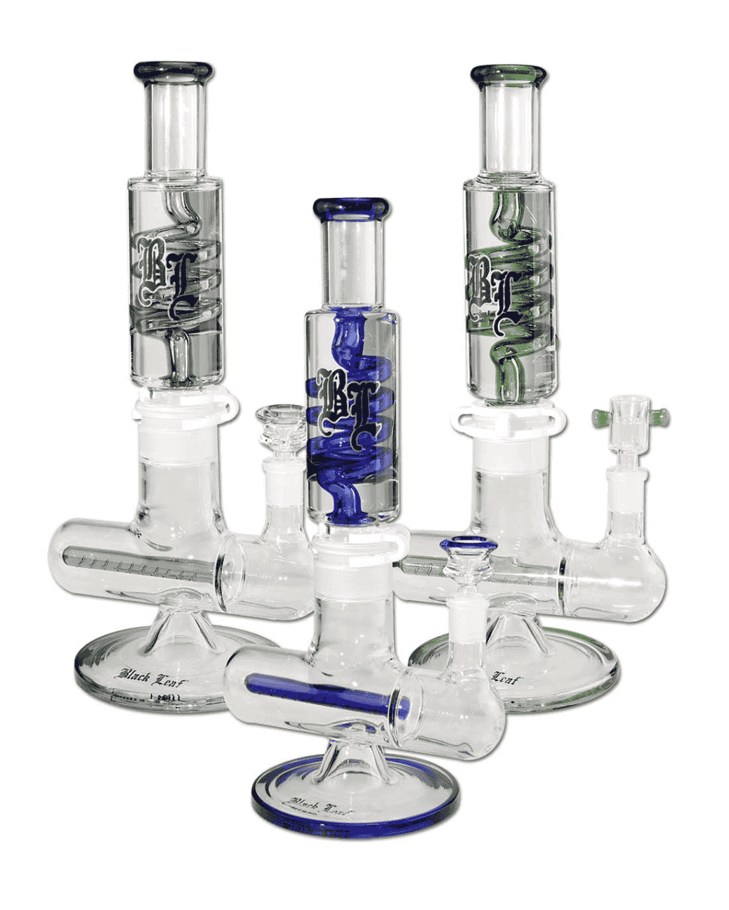 Flutschkopf und Schliffklemme der BL Liquid Bong, kompatibel mit NS 34/14