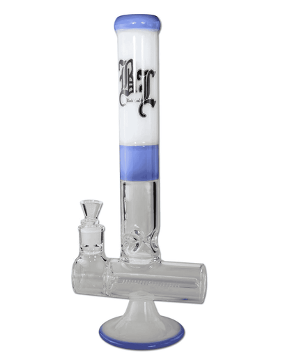 Gesamtansicht der BL Nautilus Deluxe Bong aus Borosilikatglas mit Inlineslitdiffusor, 400mm Höhe und 5mm Wandstärke