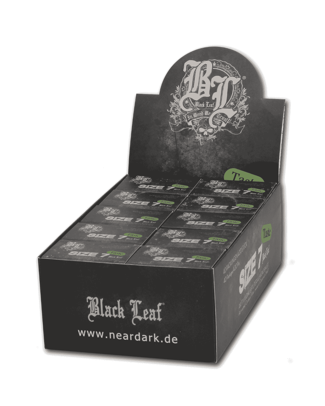 Black Leaf Taste Aktivkohlefilter 7mm aus Kokosnussschale