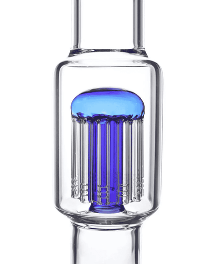 Beaker Bubble 12 Arm Perc Blue – von Heisenberg