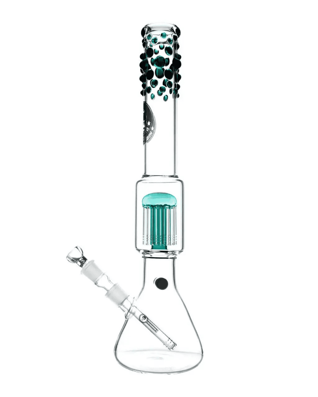 Beaker Bubble Heisenberg 12 Arm Perc Darkgreen