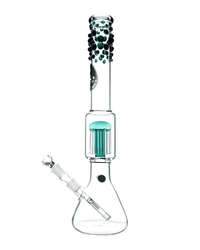Beaker Bubble Heisenberg 12 Arm Perc Darkgreen