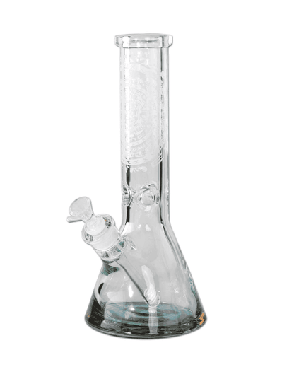 Detailansicht des Schlitz Diffusor Chillums der Beakerbong Ice Maya, Länge 130mm