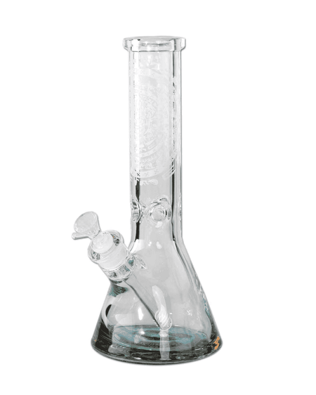Detailansicht des Schlitz Diffusor Chillums der Beakerbong Ice Maya, Länge 130mm
