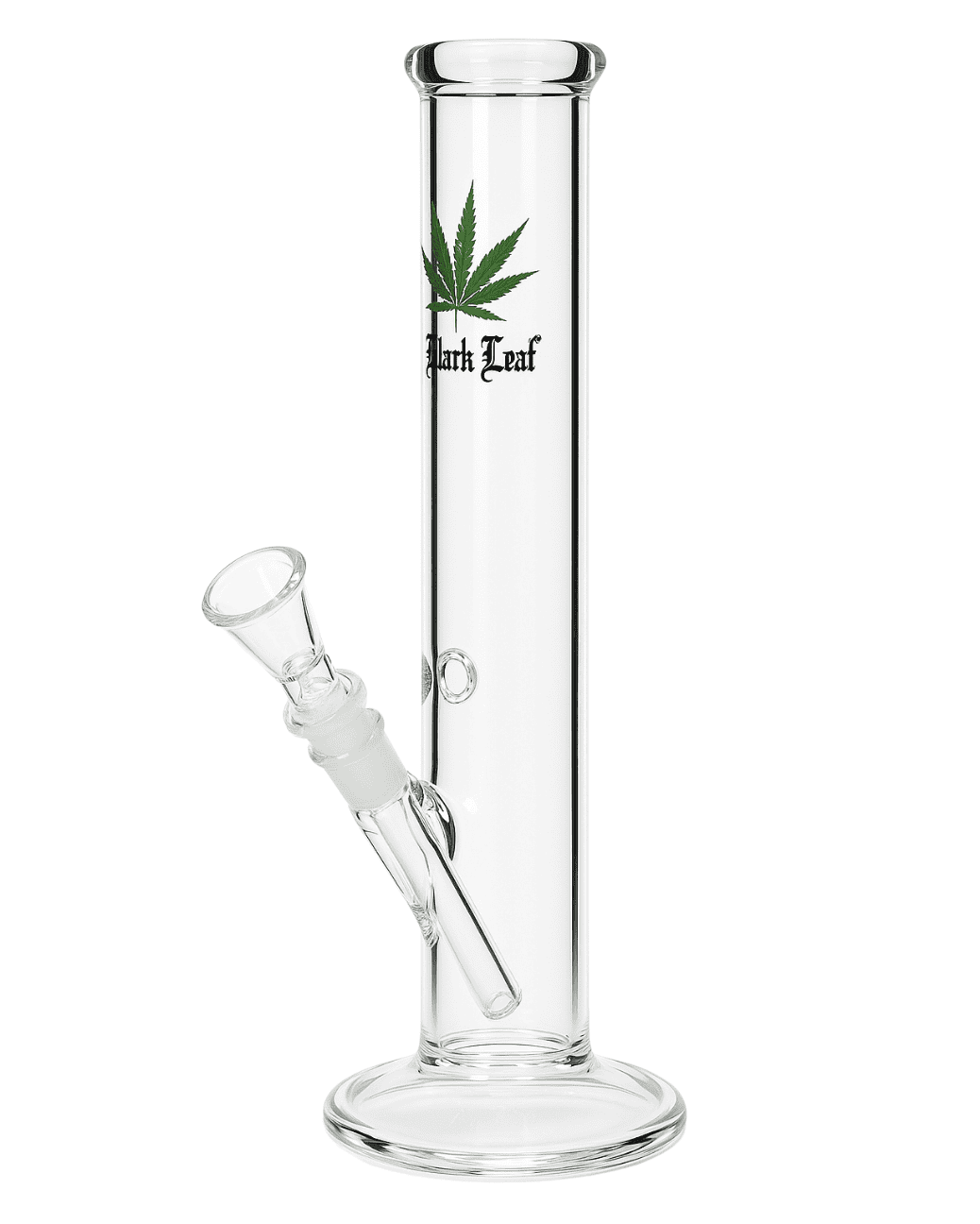Black Leaf Bong Hanfblattmotiv