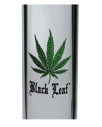Black Leaf Bong hemp leaf motif