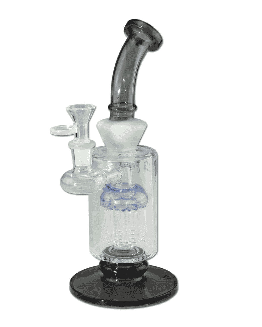 Detailansicht des NS 14 Schliffs des Black Leaf Bubblers, passend für 14,5mm Verbindungen