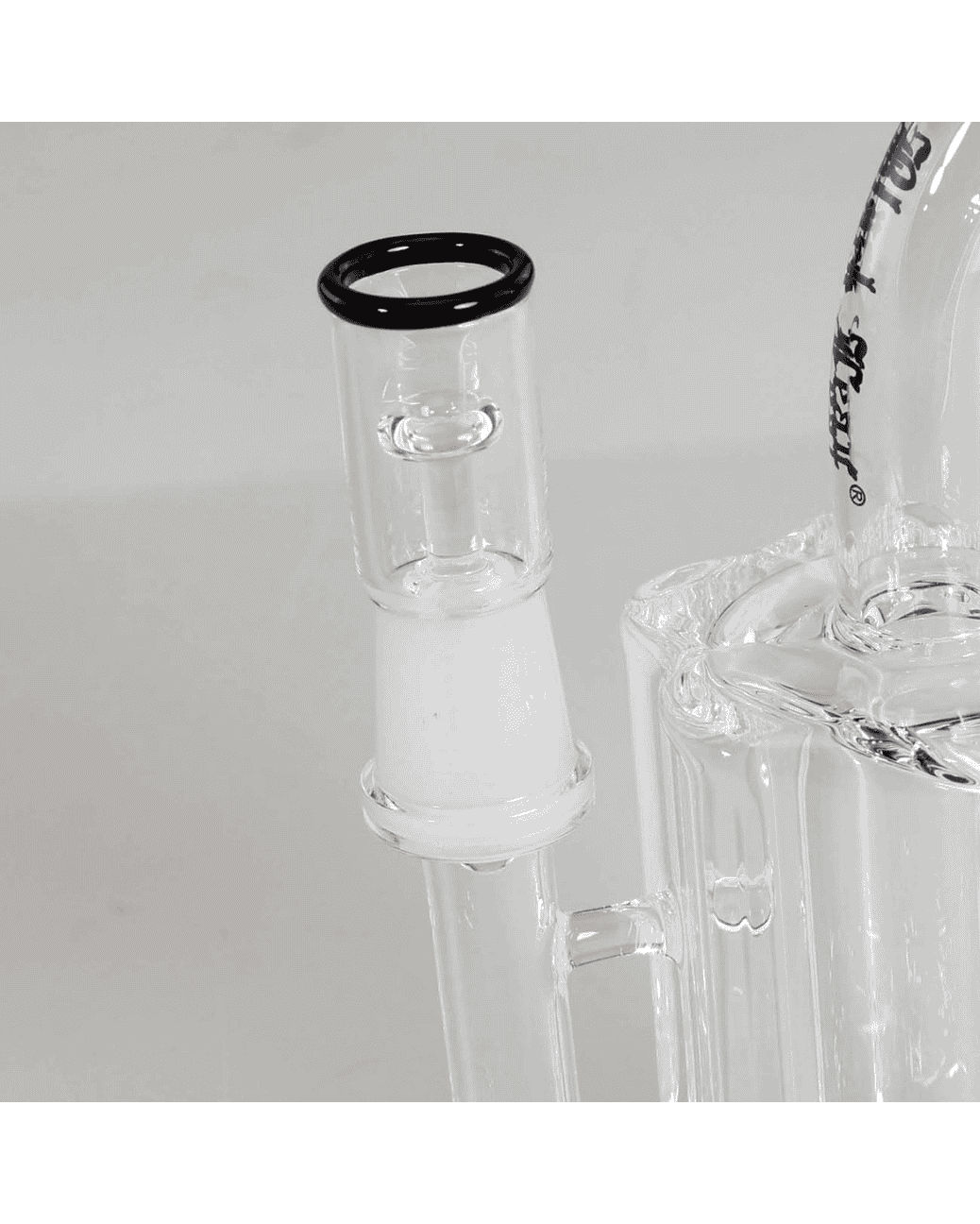 Stylische Mini-Dab-Bong mit Inlinediffusor und Dome