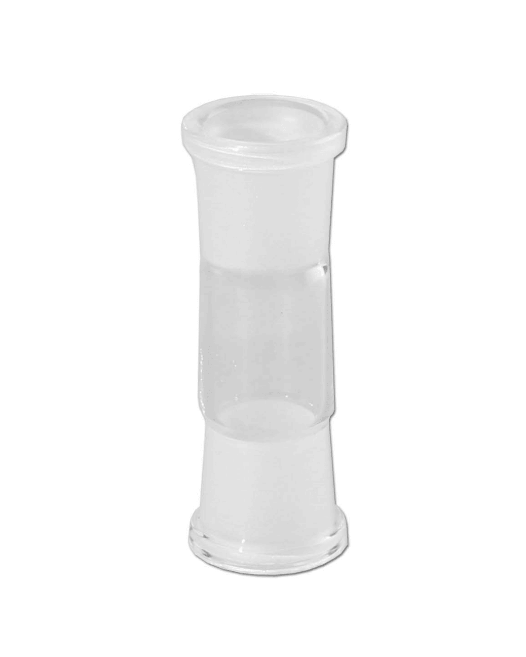 Black Leaf® Gerade Kupplung aus Borosilikatglas zum Verbinden der Bong und Kopf.