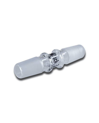 Black Leaf straight bong coupling with 18.8mm cut