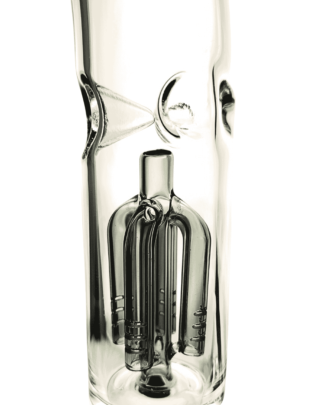 Eisfach Funktion der Black Leaf Icebong in grau