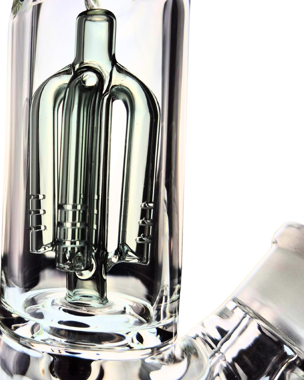 Detailaufnahme des Mundstücks der grauen Black Leaf Icebong