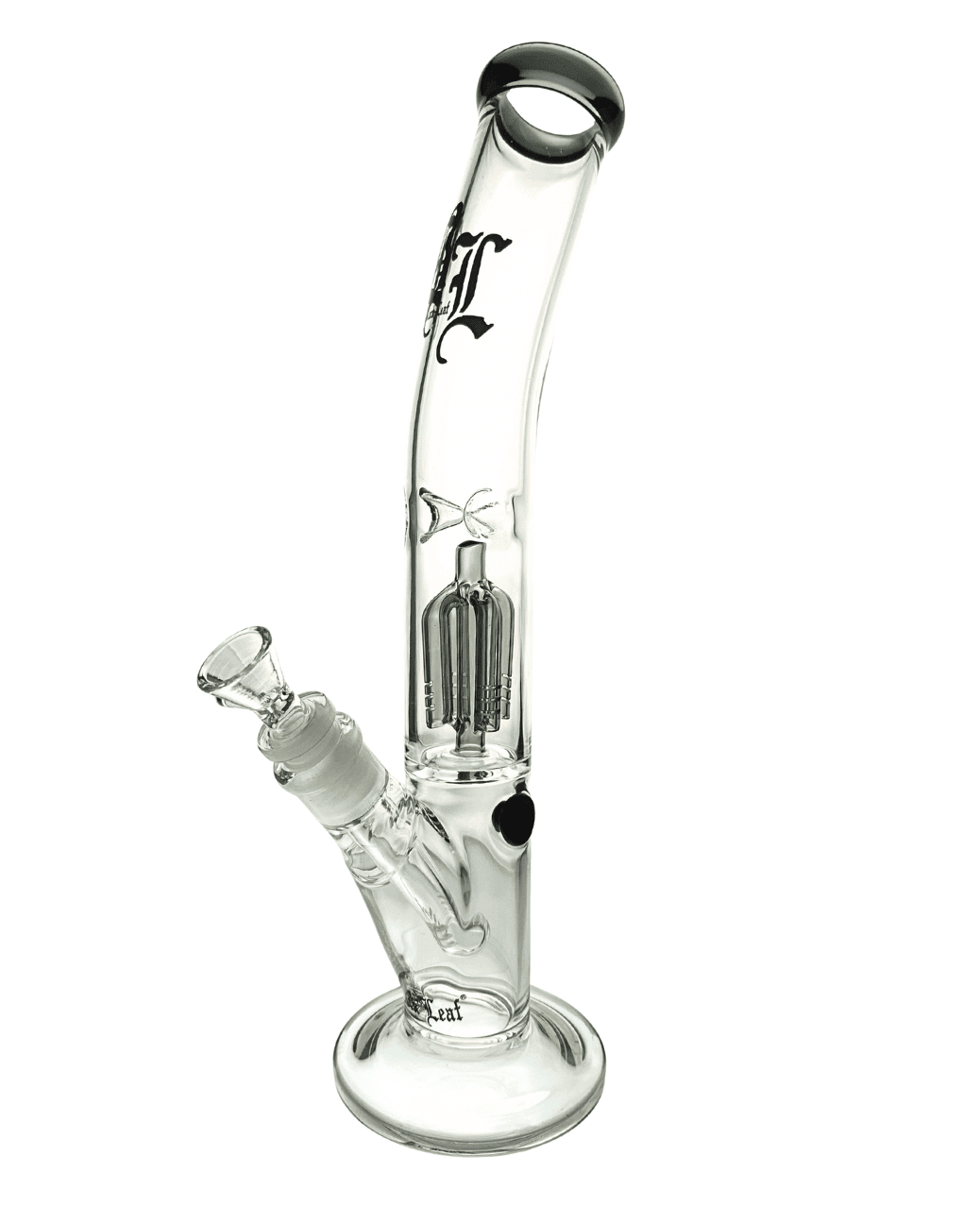 Detailaufnahme des 4-Arm Perkolators der grauen Black Leaf Icebong