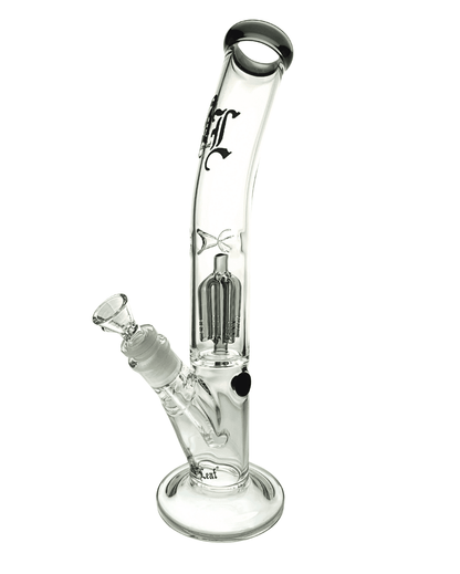 Detailaufnahme des 4-Arm Perkolators der grauen Black Leaf Icebong
