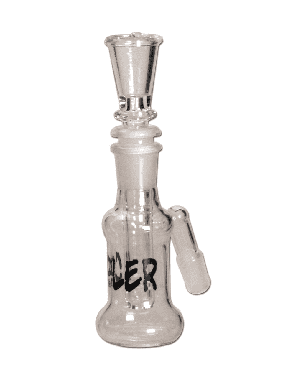 Black Leaf® Vorkühler "Cooler" mit herausnehmbarem Adapter (14.5er Schliff) zum Rauchen von Kräutern und Abkühlung des Rauchs. 