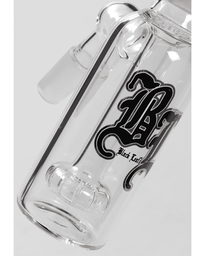 Black Leaf bong pre-cooler with percolator (14.5 to 18.8 mm joint)