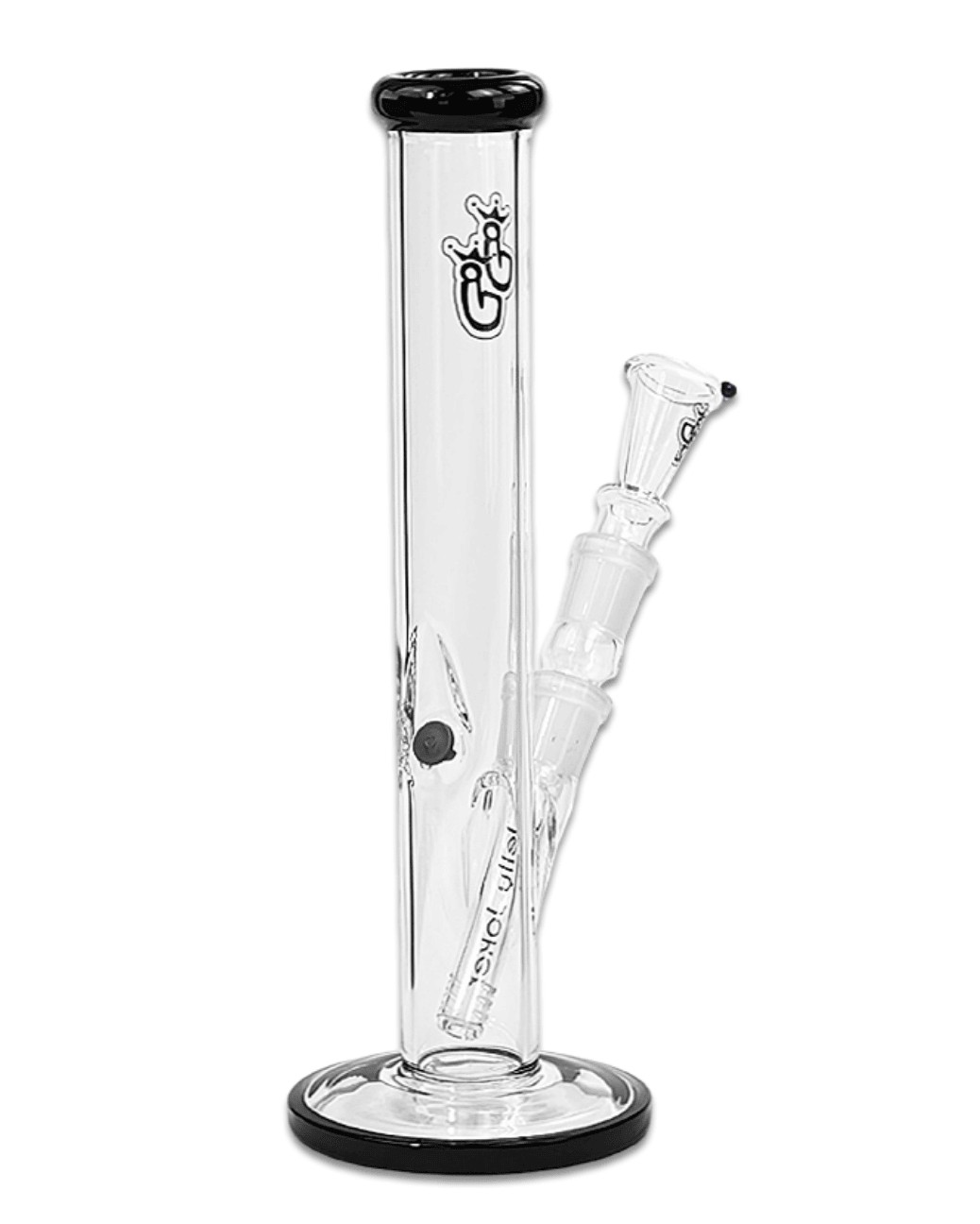 Nahaufnahme des 18,8er Schlitz-Diffusor-Stecksystems der Bong Cologne für effiziente Kühlung und gleichmäßigen Durchzug.