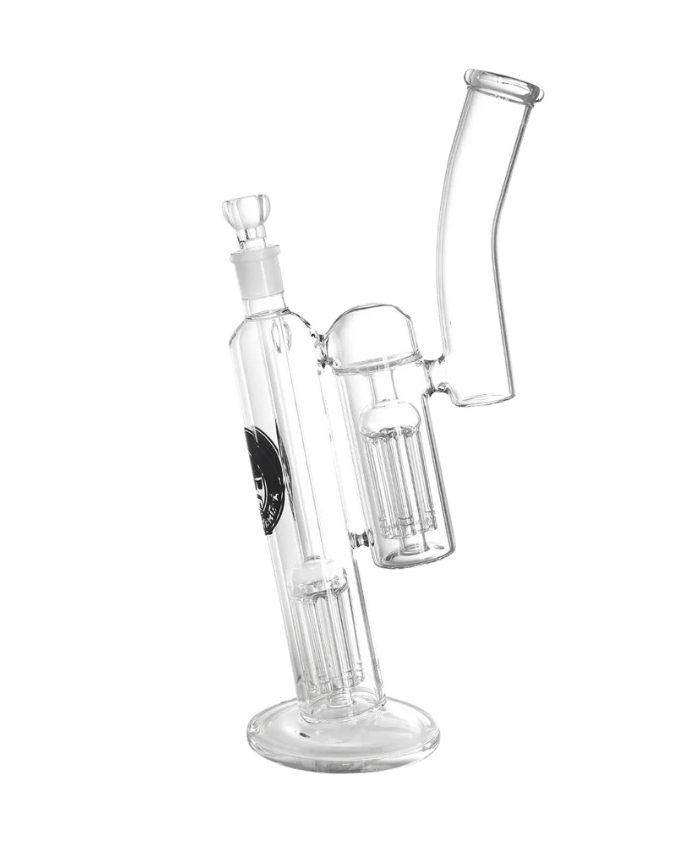 Bubble Double Six-Arm Perc Bong 18.8er Schliff mit Head von Heisenberg www.fair-smoke.com