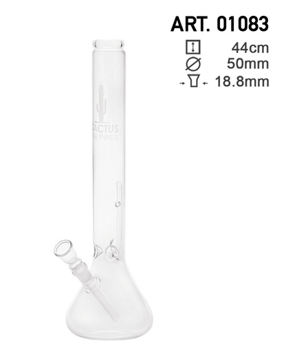 Detailansicht des abnehmbaren Chillums der Cactus Glasbong für einen alternativen Zug.