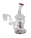 Nahaufnahme des Mundstücks des BLAZE Dab Rig Recyclers mit NS 14 Anschluss