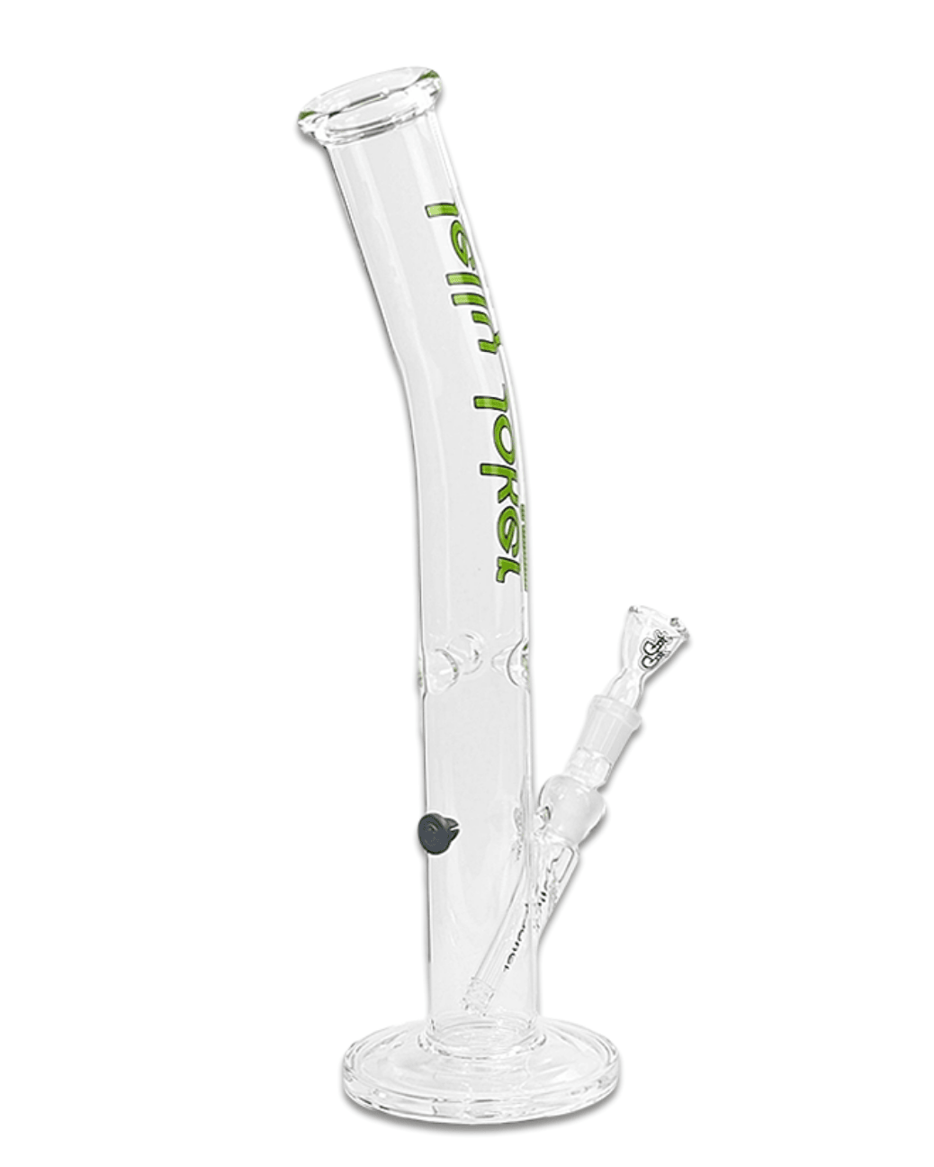 Geknickter Hals der Bong Greenline JJ-S-004 für komfortables Handling