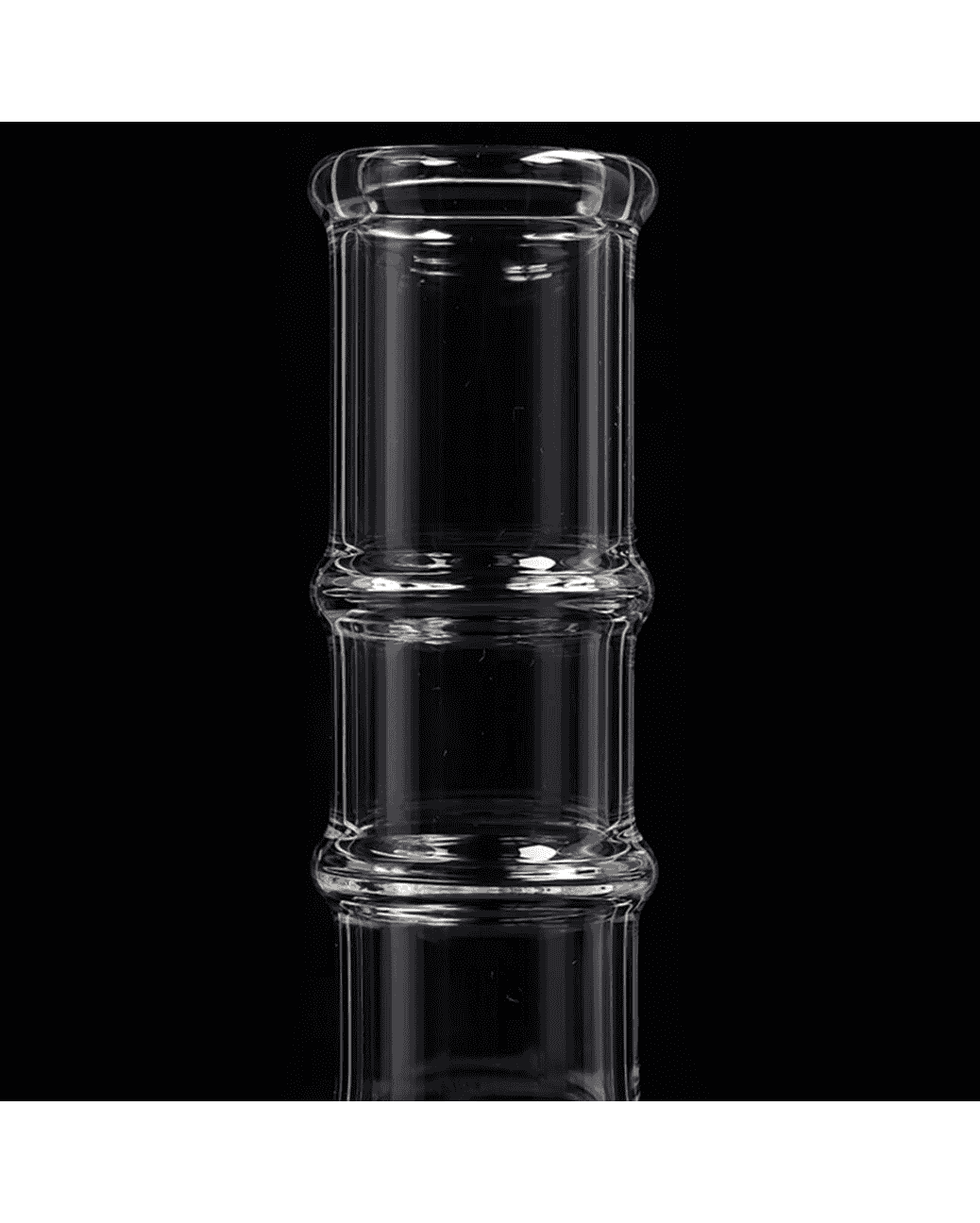 Ansicht des 115mm langen Chillums der EHLE. Kugelbong mit Rillen PSY