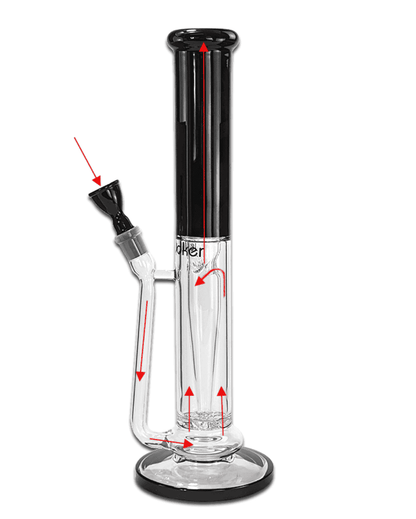 Edle Jelly Joker Pike Bong im Detail