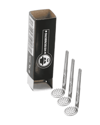 Gesamtansicht des Hängesiebe 15mm 3er-Sets aus Edelstahl von HEISENBERG