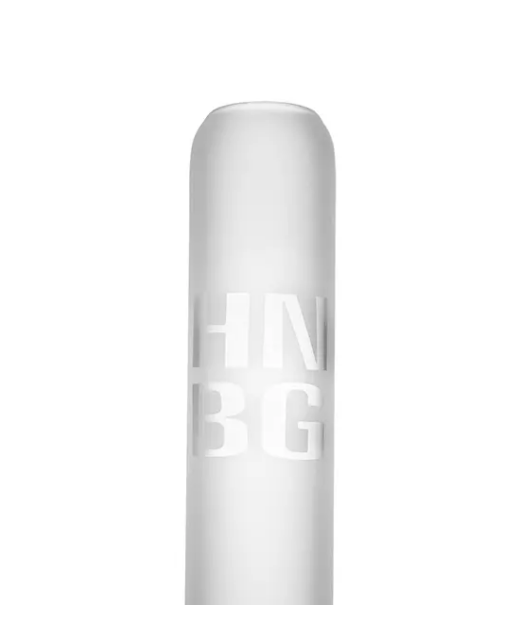 Schöne Big Fat Joe Sandblasted Glasbong mit Kickloch und passendem Head/Kopf von Heisenberg zum Rauchen von Kräutern.